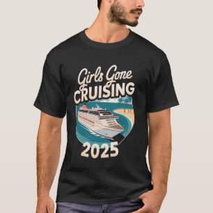 Besties Gone Cruising 2025 Girls Matching Women Cr T-Shirt