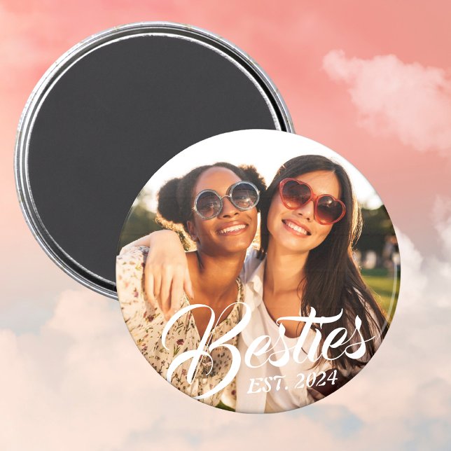 Besties Magnet for Best Friends BFF Photo Magnet (Creator Uploaded)