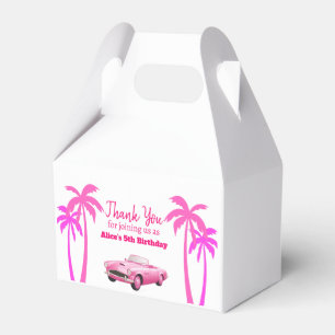Besties Malibu Pink Doll Beach Favour Box