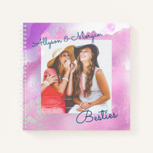 Besties, Names & Your Photo Notebook