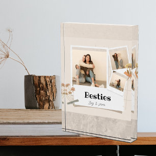 BESTIES, Photo Collage & Names BFF Block