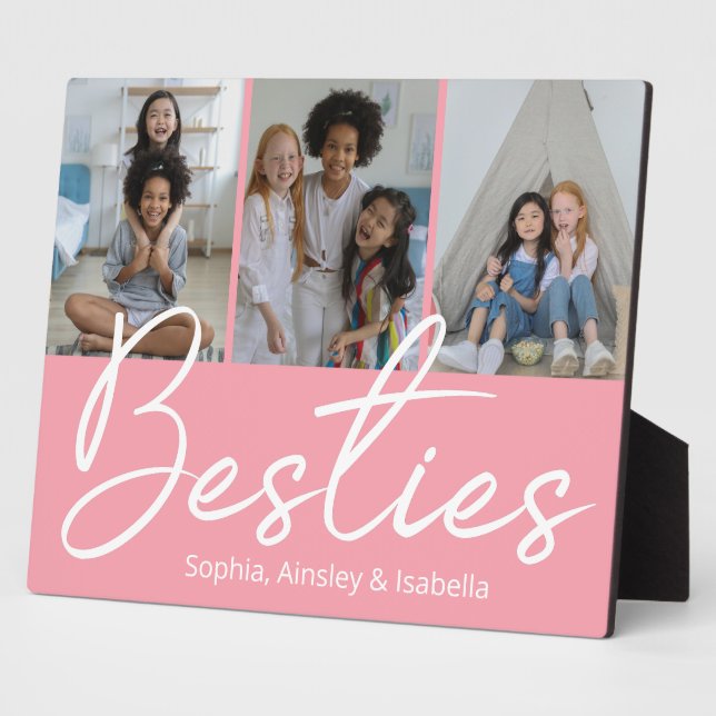 Besties Photo Plaque (Side)