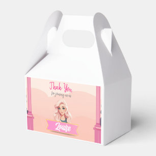 Besties Pink Doll Birthday Favour Box