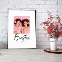 Besties Script Photo Best Friends Heart