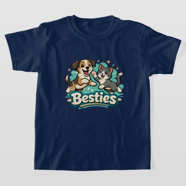 Besties  T-Shirt (Laydown)