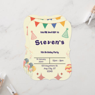BESTSELLER! Custom Invitation 