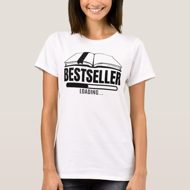 Bestseller Loading Funny Progress Bar Humour T-Shirt (Front)