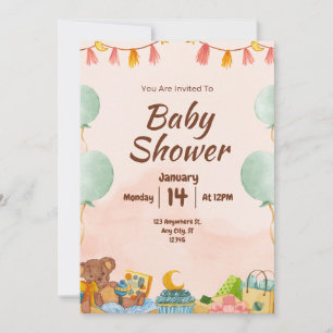 BESTSLELLER! Baby Shower Invitation