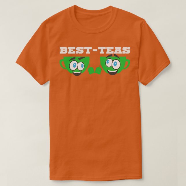 BestTeas Pun Joke Drinker Coffee Cup T-Shirt (Design Front)