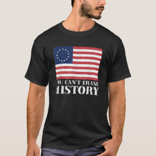 Besty Ross USA Flag Not Offended America Patriotis T-Shirt