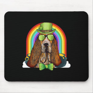 Bet Hound Dog Leprechaun Funny St Patricks Day  Mouse Pad