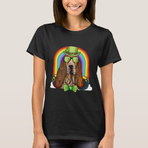 Bet Hound Dog Leprechaun Funny St Patricks Day T-Shirt