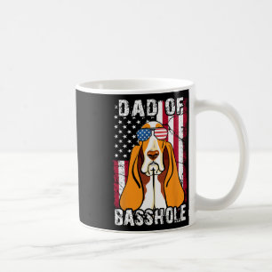 Bet-hound Father Day Gift Dad Of Bhole Dog 4th Of Coffee Mug