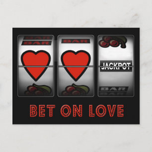 Bet on Love Postcard