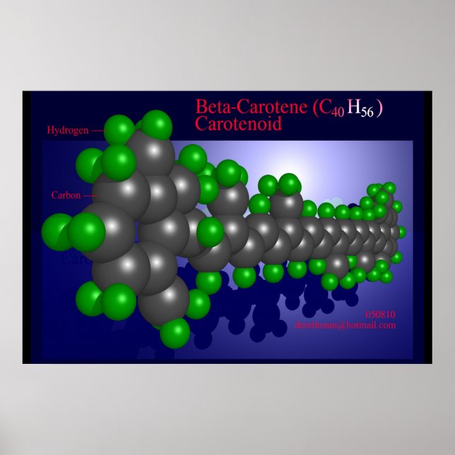 Beta-Carotene (print) Poster (Front)