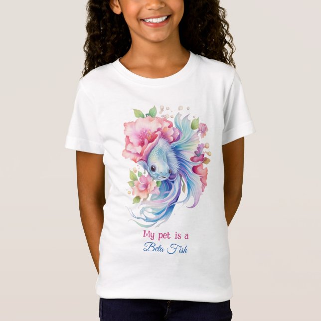 Beta Fish Fantasy Fairy Tale T-Shirt (Front)