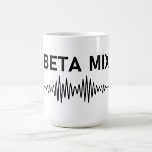 Beta Mix - Audio Waveform Coffee Mug