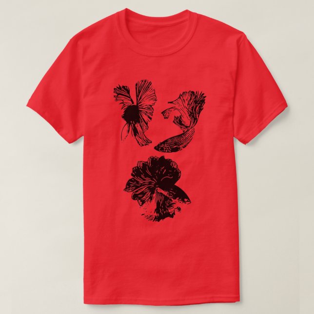 BetaFish Lavender T-Shirt (Design Front)