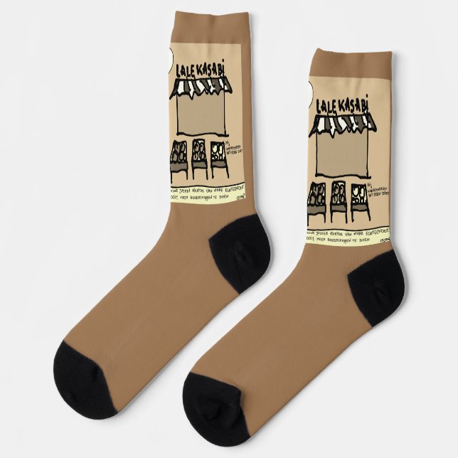 Beter niet aanbesteden sokken socks (Left)