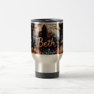 BETH ~ Halloween ~  Travel Mug