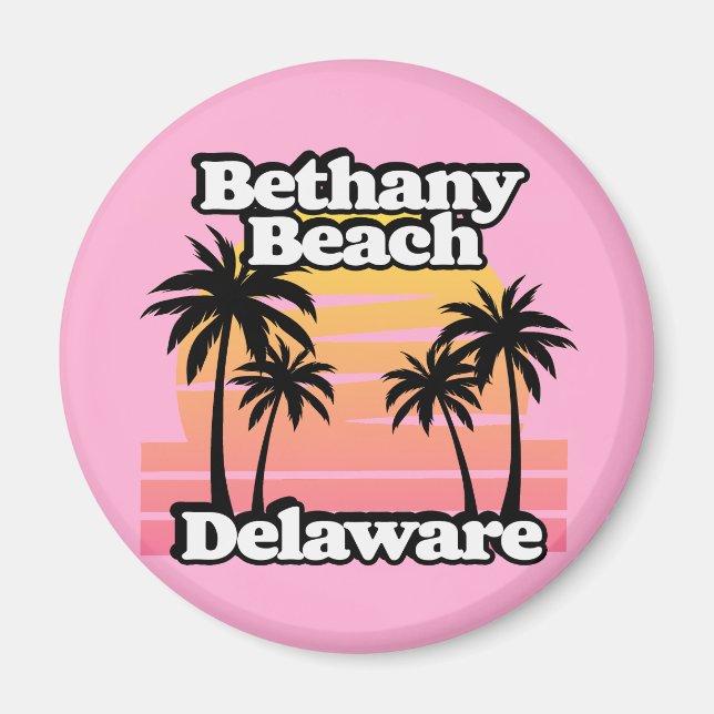 Bethany Beach Delaware Magnet (Front)