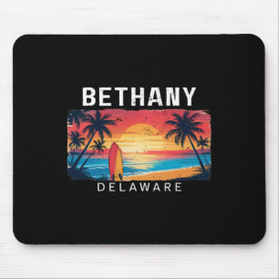 Bethany Beach Delaware Men Women Surfing  Mouse Pad