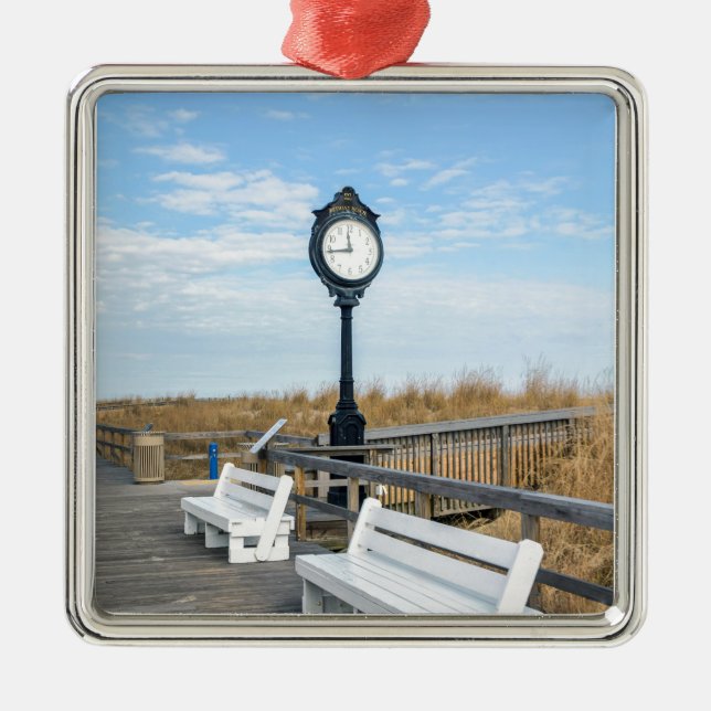 Bethany Beach, Delaware. Metal Tree Decoration (Front)