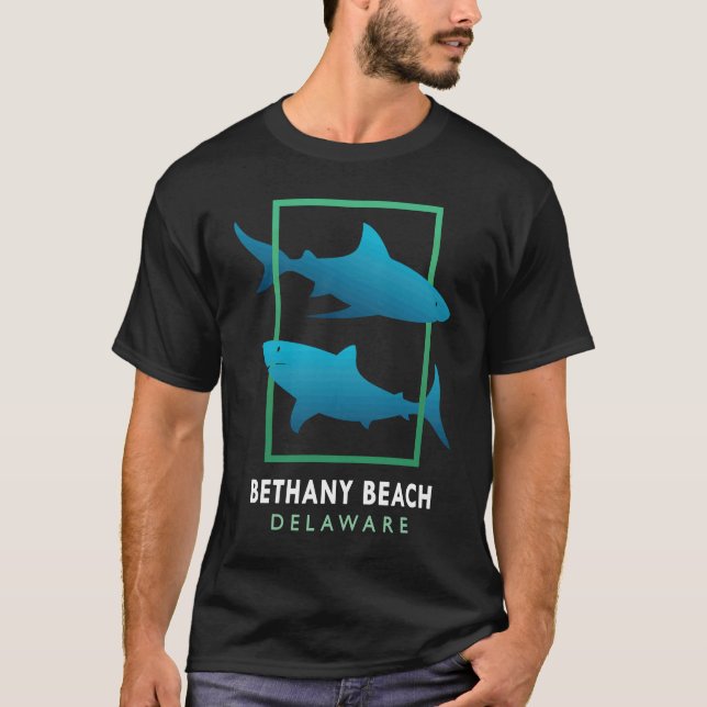 Bethany Beach  Delaware  Souvenir T-Shirt (Front)