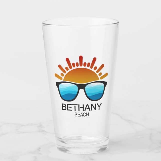 Bethany Beach Delaware Sunglasses Glass (Front)