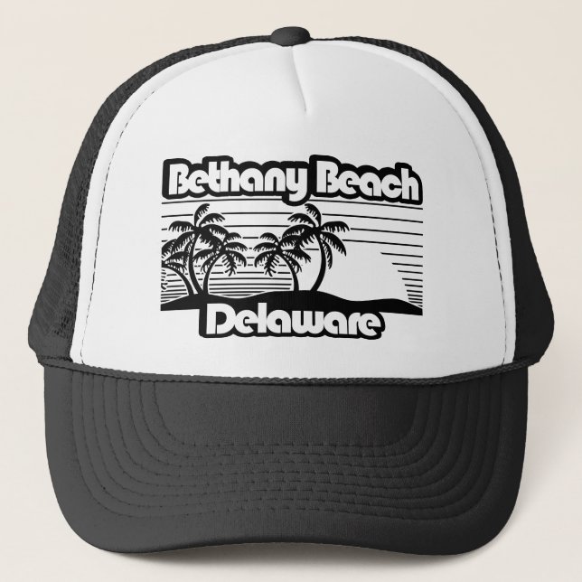 Bethany Beach Delaware Trucker Hat (Front)