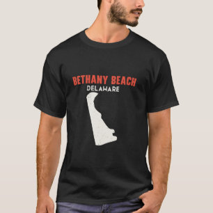 Bethany Beach Delaware USA State America Travel De T-Shirt