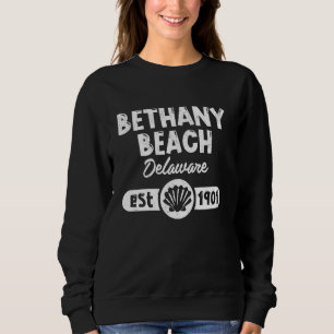 Bethany Beach Delaware Vintage Souvenir Sweatshirt