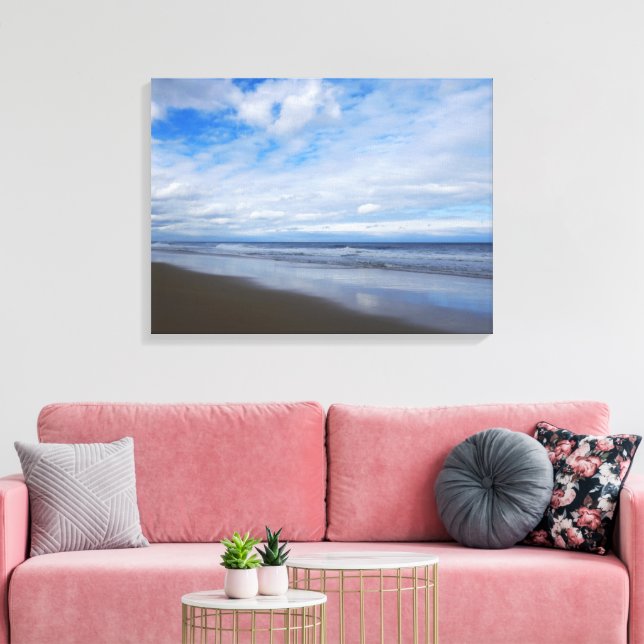 Bethany Beach I Canvas Print (Insitu(LivingRoom))