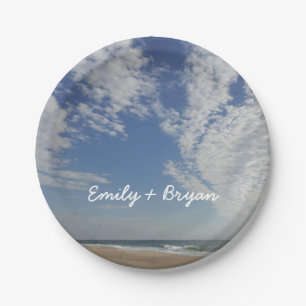 Bethany Beach II Paper Plate