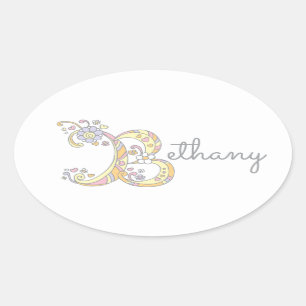 Bethany or your name beginning with B label