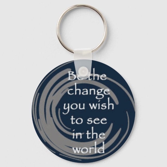 BeTheChange Key Ring (Front)