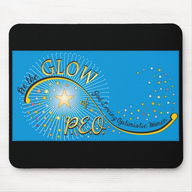 BeTheGlowOfPEO Mouse Pad (Front)