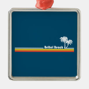 Bethel Beach Virginia Metal Tree Decoration
