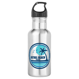 Bethel Beach Virginia Palm Tree Birds 532 Ml Water Bottle