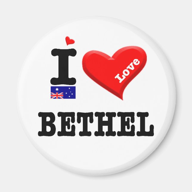 BETHEL - I Love Magnet (Front)