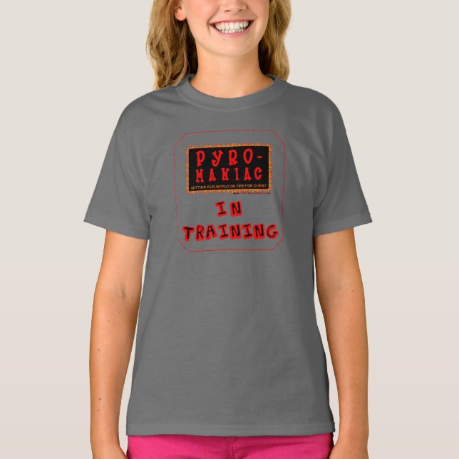Bethel Pyro-Maniac in Training Child's Tee (Front)