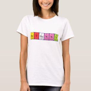 Bethenny periodic table name shirt