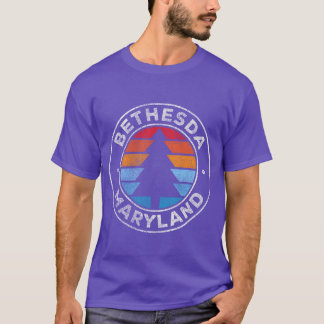Bethesda Maryland Md 70S friend T-Shirt