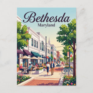 Bethesda, Maryland Postcard