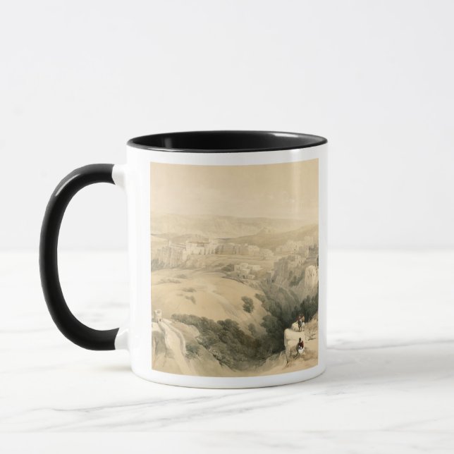 Bethlehem, April 6th 1839, plate 85 from Volume II Mug (Left)
