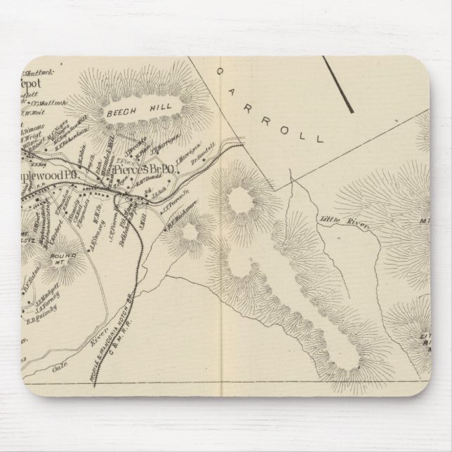 Bethlehem, Bethlehem PO, Maplewood PO Mouse Pad (Front)