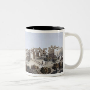 Bethlehem, engraved by Terry Two-Tone Coffee Mug