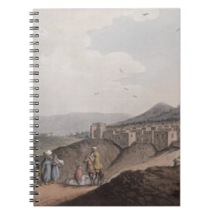 Bethlehem in Palestine, View of the Principal Part Spiral Notebook