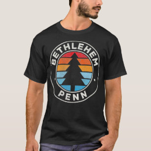 Bethlehem Pennsylvania PA Vintage Graphic Retro 70 T-Shirt
