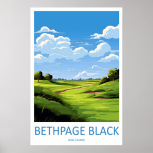 Bethpage Black Golf Course Travel Print Wall Art